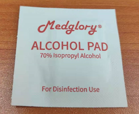 Tissus non-tissés de TrüTzschler de protection d'alcool isopropylique de Medglory 70%