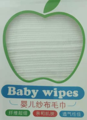 emballage de boîte de fenêtre de passages à sec d'un chiffon de 45g Mesh Spunlace Nonwoven Fabrics Baby