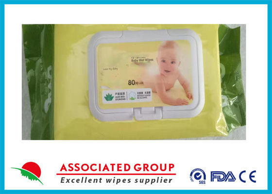 Le GMP a certifié le paraben sans alcool de chiffons humides de bébé l'allergie que libre a examiné des chiffons