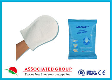 Rinse Free Wet Wash Gloves jetable pour le corps nettoyant et stérilisant