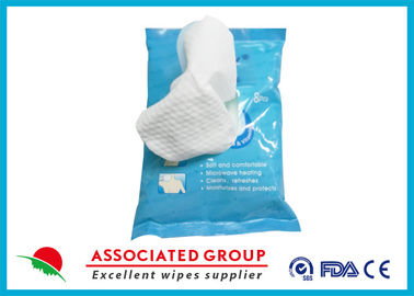Comfortable Wet Wash Glove Microwave Heating Moistened For Human Body