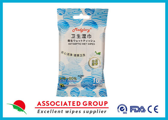 OEM Naturel Biodégradable Tissu humide Organique Touche douce Pour les soins de la peau des adultes Tissu nettoyant sans alcool Tissu à eau