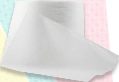 Rouleau de spunlace produit par la machine allemande, pour essuie-glaces humide, essuie-glaces sèche, 100% viscose parallèle et semi-cross spunlace